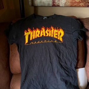Black Fire Thrasher Tee